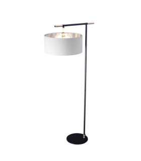 Lampadaire Balance Abat jour en acier Noir