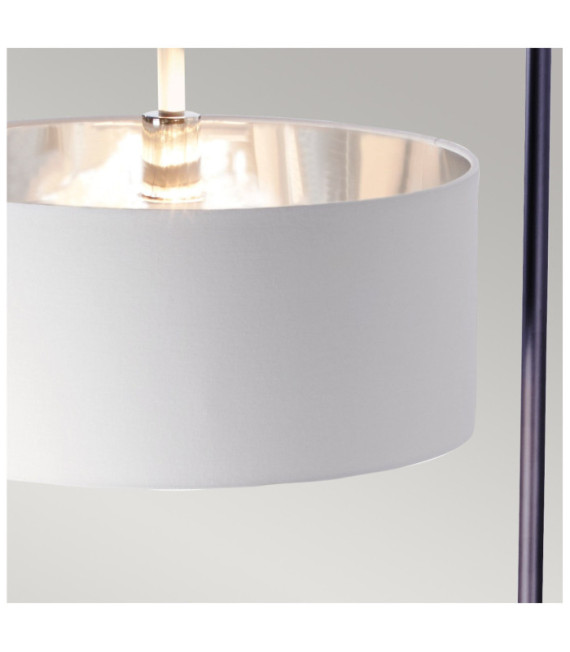 Lampadaire Balance Abat jour en acier Noir