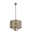 Suspension Bijou Acier doux,verre Laiton Antique