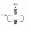 Suspension design EMOZIONE Or 24 Carats 6 ampoules