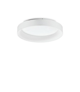 ZIGGY Lámpara de techo LED Metal, plástico blanco