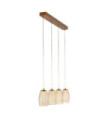Suspension Cyclone Acier doux,verre,acrylique Bronze