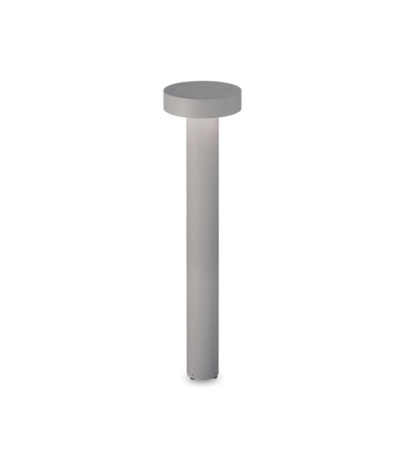 Bolardo de jardín Tesla Metal, Aluminio gris