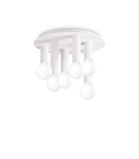 Plafonnier Petit Métal Blanc