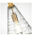 Suspension Feiss Aluminium,Acier,Verre Laiton bruni