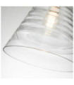 Feiss pendant light Aluminium, Steel, Glass Polished chrome