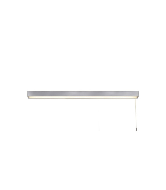 Lampada da parete Venti Alluminio, acciaio bianco, cromo