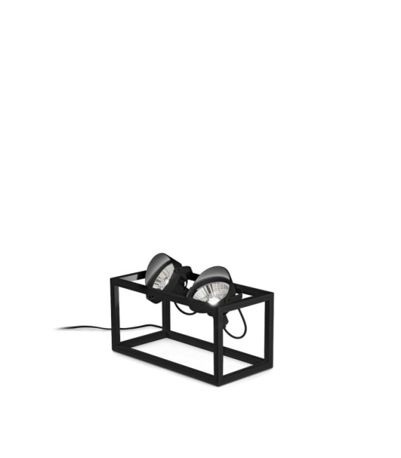 Lampadaire portable AUDIO Métal Noir