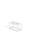 Lampadaire portable AUDIO Métal Blanc