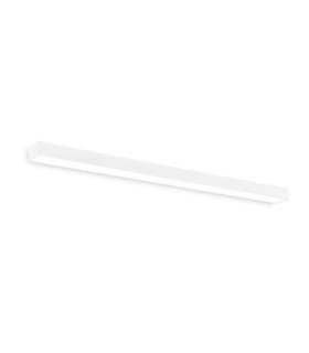 REFLEX Aplique LED Metal, Plástico blanco