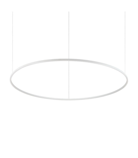Lampada a sospensione ORACLE LED Metallo, plastica, alluminio Bianco