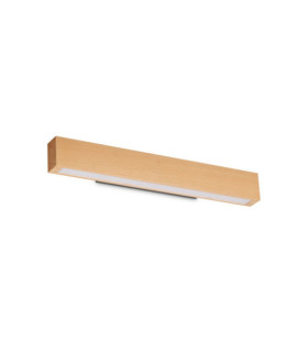 Lampada da parete CRAFT LED Vetro, Metallo, Legno Legno chiaro