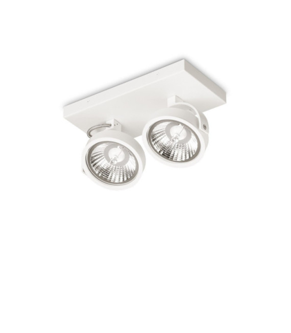 Spot KONIG Métal,Plastique Blanc