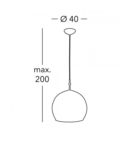 Suspension design LUNA Or 24 Carats 1 ampoule