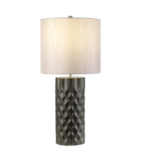 Lampe de table Barbican Céramique Graphite