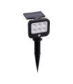 Lampe sur piquet Solar ABS,Polycarbonate Noir satiné
