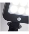 Lampe sur piquet Solar ABS,Polycarbonate Noir satiné