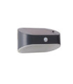 Wall light Solar ABS, Matte Gray Polycarbonate