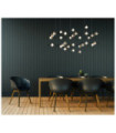 Suspension LED Provenza Noir,Or