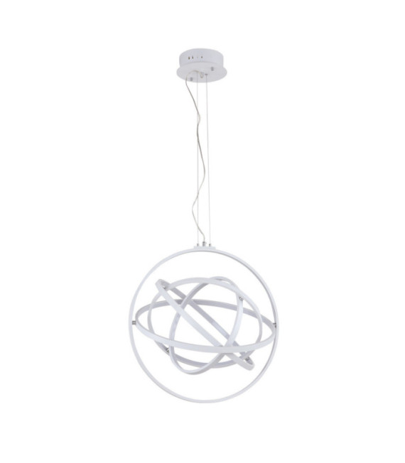 Tryton pendant light Metal alloy, aluminum White