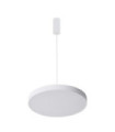 Orbital LED pendant light Acrylic, metal alloy White