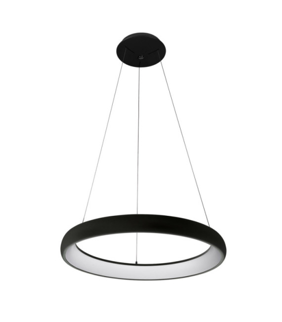 Alessia LED pendant light Acrylic, metal alloy Black