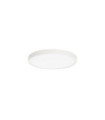 Plafonnier Riberio Plastique,Aluminium Blanc