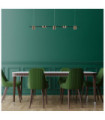 Remdal pendant light Plastic, steel, aluminum Brass