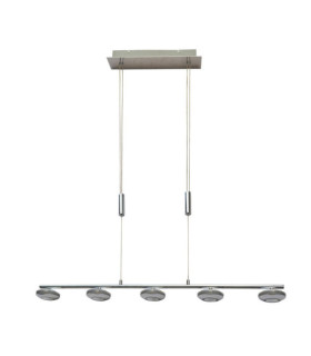 Marley LED pendant light Metal alloy Chrome