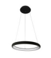 Suspension LED Alessia Acrylique,alliage métallique Noir