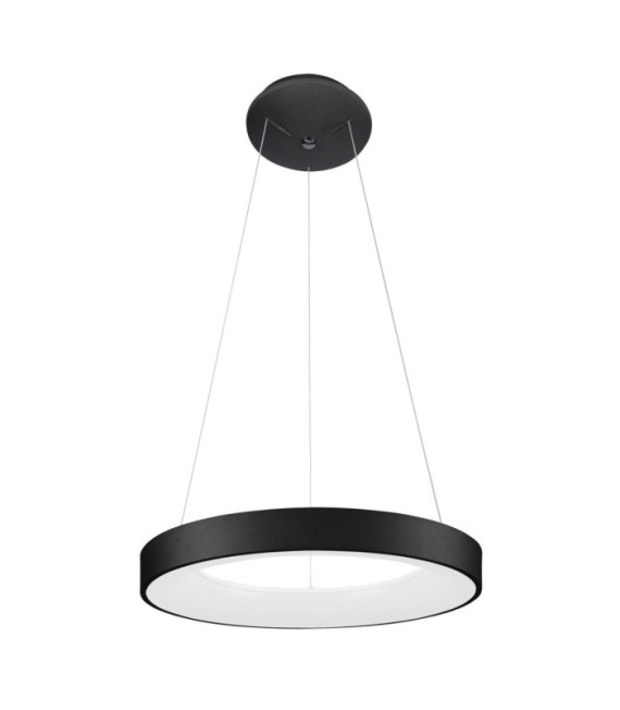 Suspension LED Giulia Acrylique,Aluminium Noir