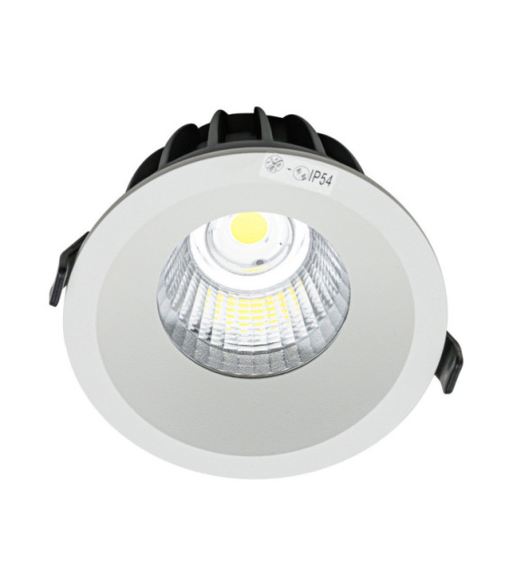 Faretto da incasso Rezzo in alluminio bianco