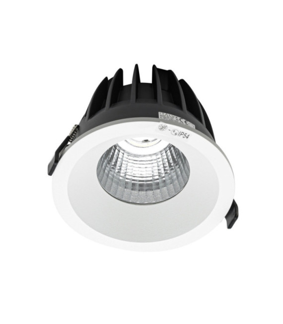 Rezzo Aluminum White Recessed Downlight