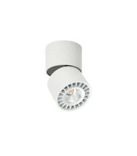 Herios Lámpara de techo Aluminio blanco, negro