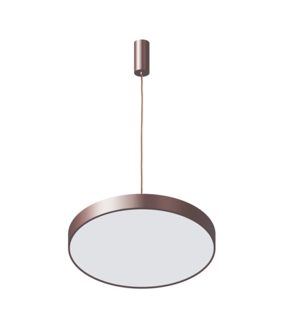 Suspension LED Orbital Acrylique,alliage métallique Marron, Café