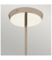 Kichler pendant light Steel, transparent faceted glass, polished nickel aluminum