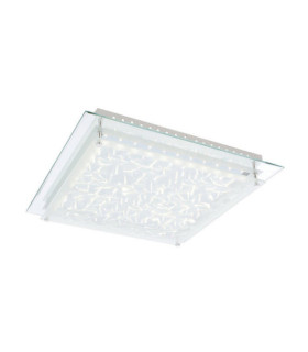 Plafonnier Penate Verre,alliage métallique Chrome
