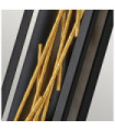 Hinkley LED wall light Steel Black and gold gold
