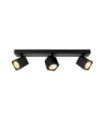 Aveiro spotlight bar Steel, Aluminum Black