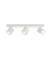 Barre de spots Aveiro Acier,Aluminium Blanc