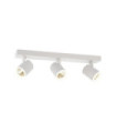 Helvia spotlight bar Plastic, steel, aluminum White
