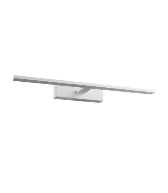 Lámpara para espejo de baño Lamiena Plástico, aleación de metal Blanco