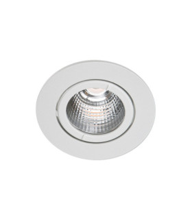 Downlight empotrable Torres Aluminio Blanco