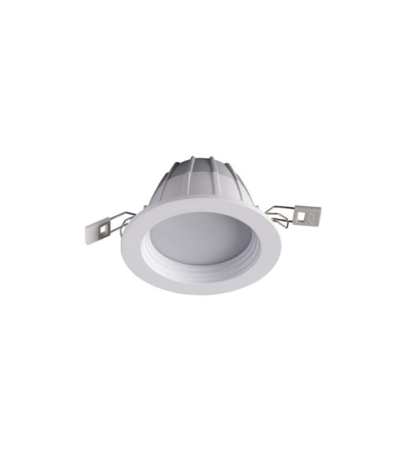 Downlight empotrable Tim Aluminio Blanco