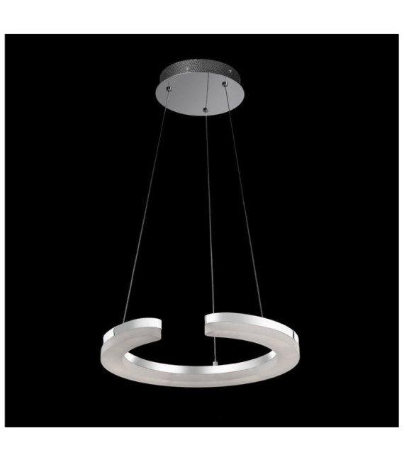 Suspension LED Blunder Alliage métallique Chrome