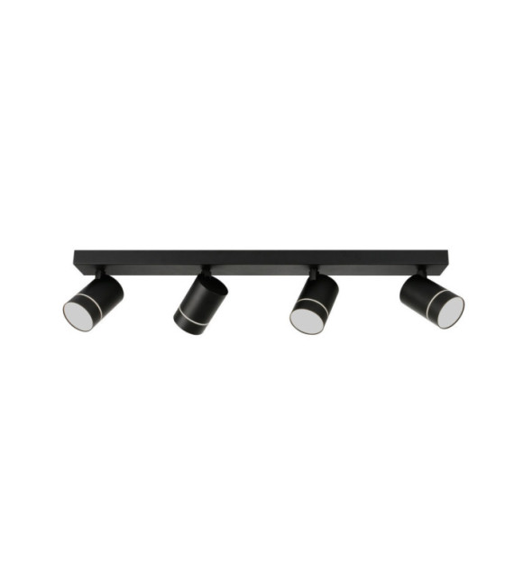 Selma Strahlerleiste Stahl, Aluminium Schwarz
