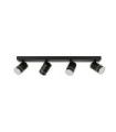 Selma spotlight bar Steel, Aluminum Black