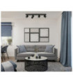 Selma spotlight bar Steel, Aluminum Black