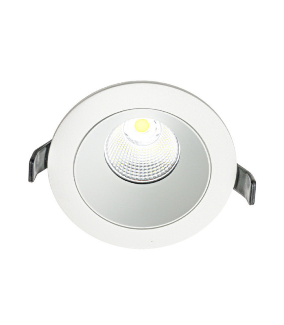 Weißes Einbau-Downlight aus Aluminium von Rezzo