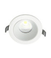 Rezzo Aluminum White Recessed Downlight